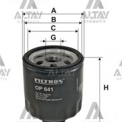 YAĞ FİLTRESİ POLO / GOLF4/ BORA / A3 / TOLEDO /CORDOBA 97-06 AEE-ALM-AFH-AHW-BBY-BKY-BBZ-BCB 1.6-1.4
